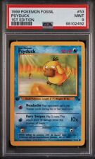 Pokemon Card Psyduck 53/62 Fossil 1st Edition Common PSA 9 picture