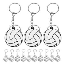 16Pcs Vollyball Modeling Keychain Sports Ball Key Ring Bag Hanging Ornaments picture