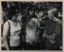 1971 Press Photo Kent State University Students Voting - cvb61547 picture