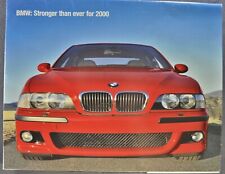 2000 BMW Brochure M5 Sedan Poster Z3 M Roadster Coupe 328Ci 323i 740i 528i 540i picture