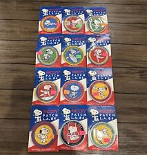 Vintage Snoopy 1958 L.A. Olympic 12 Patch Complete Set Sealed (A2) picture
