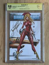 BARBARELLA #1 (2021) CBCS 9.8 SIGNED BY JAMIE TYNDALL DYNAMITE VARIANT A picture