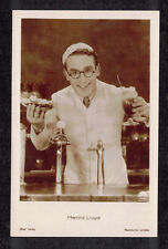 HAROLD LLOYD  POSTCARD VINTAGE 1930s REAL PHOTO EDITION ROSS CARD. picture