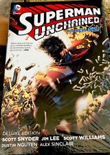 Superman Unchained Deluxe Edition (DC Comics 2014 Hardcover Brand NEW SEALED picture