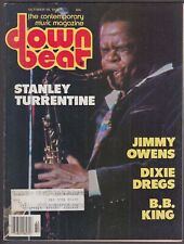 DOWN BEAT Stanley Turrentine B B King Jimmy Owens Dixie Dregs 10/19 1978 picture