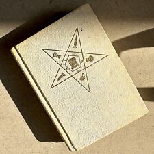 Eastern Star-Adoptive Rite Ritual by Robert Macoy 1952 Book picture