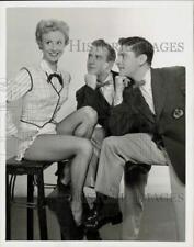 1953 Press Photo Dance Trio The Kateds at 