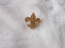 Pat. 1911 BSA Boy Scouts Of America Brass Lapel Hat Collar Pin picture