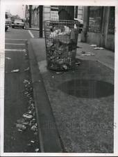 1964 Press Photo Litter around 65th street and Euclid - cva98390 picture
