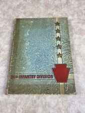 Rare WWII Book - 28th Infantry Division - Historical & Pictorial Review picture