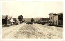 Morcroft Moorcroft Wyoming WY Main St. c1930 Real Photo Postcard picture