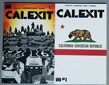 Calexit #1 a & b (2017 Black Mask) First Print and Variant Cover B ~ High Grades picture