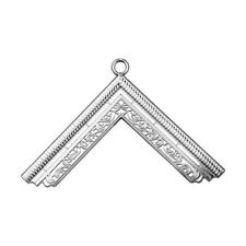 Masonic Blue Lodge Worshipful Master Square Pendant Collar Accessory Regalia picture
