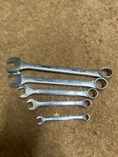 Lot Of 5 Vintage S-K Wayne SAE Combination Wrenches picture