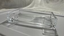 Lucite Clear Vanity Dresser Tray  9-1/2