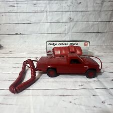 Dodge Dakota Red Slimline Landline Telephone Vintage Red  picture