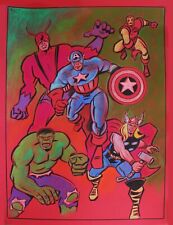 AVENGERS 2020   *MIKE BENNETTS ORIGINAL   60# PAPER  07/16/23 picture
