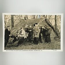 Appomattox Virginia Ice House Postcard 1920s W E Burgess McLean Place Group E678 picture