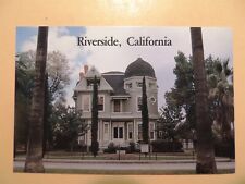 Heritage House Riverside California vintage postcard Riverside Municipal Museum picture