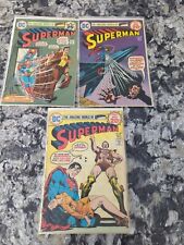 lot 3 issues DC Superman 281 282 283 picture