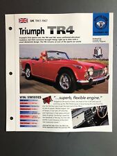 1961 - 1967 Triumph TR4 Roadster IMP 