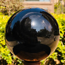 2.94LB TOP Natural Silver Obsidian Sphere Crystal quartz Ball Healing 766 picture
