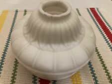 Antique Aladdin or Rayo Frosted White shade. 6 inch Fitter narrow 1.5” Top Open picture