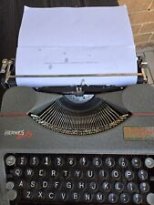HERMES BABY TYPEWRITER. SEAFOAM . . SWISS MADE 1950s  To US. picture