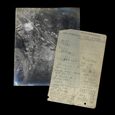 VERY RARE WWII 461st Bomb Group Lt. Wentworth B-24 Raid Navigator's Mission Log picture