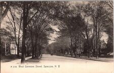 New York Postcard: W. Genesee St., Syracuse- c. 1909- Made in Germany ￼ picture