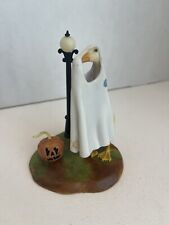 Will Bullas Halloween TrickOr Treat Duck Figurine Signed By Artist picture