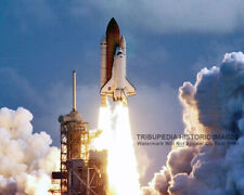 NASA Photo - Morning View of Space Shuttle Atlantis Clearing Launch Tower picture