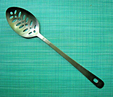 Vintage Amco Slotted Stainless Serving Spoon 852JP - 13 3/4