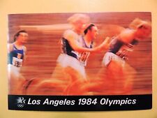LA 1984 Olympics Los Angeles California 1984 vintage postcard Track & Field  picture