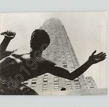 MODERNIST Photo Prometheus Unbound Rockefeller Center New York City 1934  picture