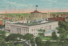 Bird's Eye View of State Capitol in Columbus Ohio Divided Back Vintage Post Card picture