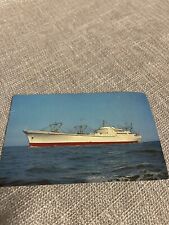 Postcard NS Savannah Nuclear Powered Merchant Ship Vintage picture