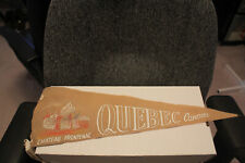 Late 60's Early 70's Quebec  Felt Pennant  With Chateau Frontenac picture
