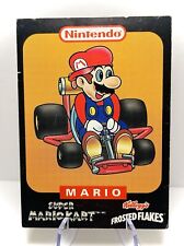 1993 Nintendo Canada Super Mario Kart Card Kellogg's Frosted Flakes picture