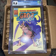 GROO THE WANDERER #1 CGC 9.6 1ST  SAGE AND TARANTO SERGIO ARAGONES WHITE PAGES picture