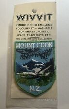 Vintage Mount Cook National Park New Zealand NZ Souvenir Embroidered Patch NOS picture