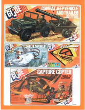 2006 Action Figures Toy PRINT AD - GI Joe Capture Copter Sky Hawk Sea Wolf RETRO picture