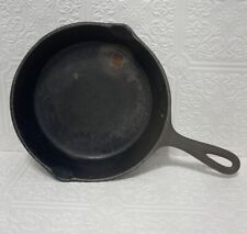 Vintage Cast Iron Skillet Made In Taiwan Marked 5 For Decor picture