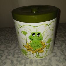 VINTAGE FROG CANASTER FROM SEARS 1979  JAPAN One Below The Large One Only picture