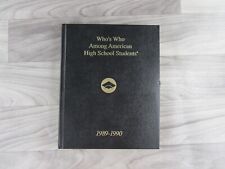 1989-1990 WHO'S WHO AMONG AMERICAN HIGH SCHOOL STUDENTS Book picture