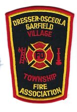 *DEFUNCT* Dresser-Osceola-Garfield Village Twp. WI Wisconsin Fire Assn. patch picture