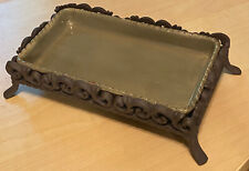 Artimino Tuscan Countryside Sienna Butter Dish With Castiron Base picture