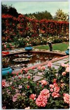 Water Lily Pool And Rose Arbor Of Upper Rose Garden, Lambert Gardens - Oregon picture