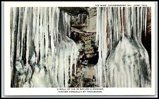 Postcard Wall Of Ice Nature's Wonder Ice Mine June 1913 Coudersport PA P53 picture