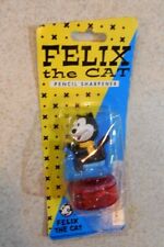 Vintage Felix The Cat Scooter Vespa Style Pencil Sharpener Figurine NIB NOS picture